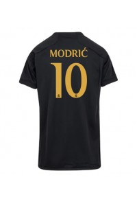 Real Madrid Luka Modric #10 Fotballdrakt Tredje Klær Dame 2023-24 Korte ermer